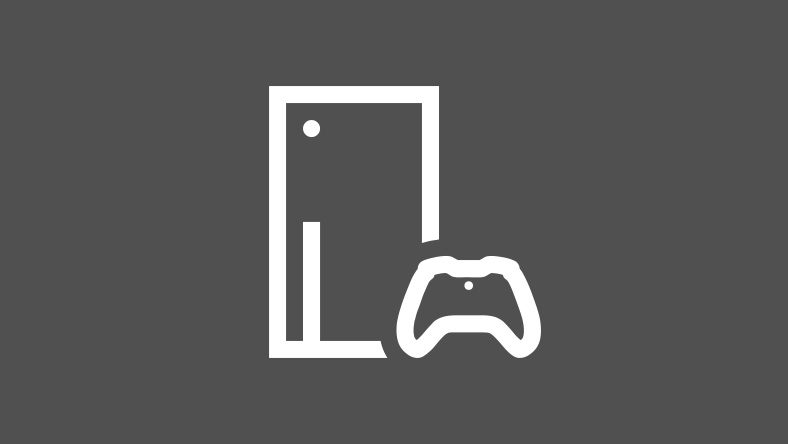 Line art illustration of an Xbox Series X console